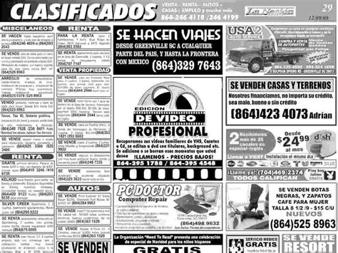 Anuncios clasificados gratis El Paso